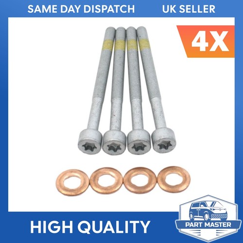 Diesel injector bolts copper - injector,