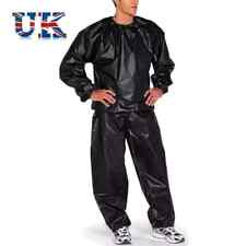 Sauna Sweat Suit Fitness Slimming Weight Loss Exercise Running Boxing Gym UK