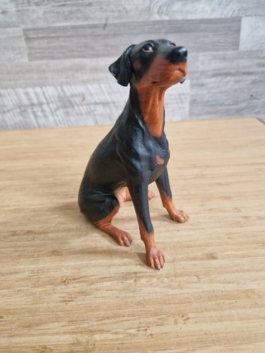 Doberman dog figurine vintage - doberman,