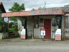 Photo Petrol Pump - Old Garage