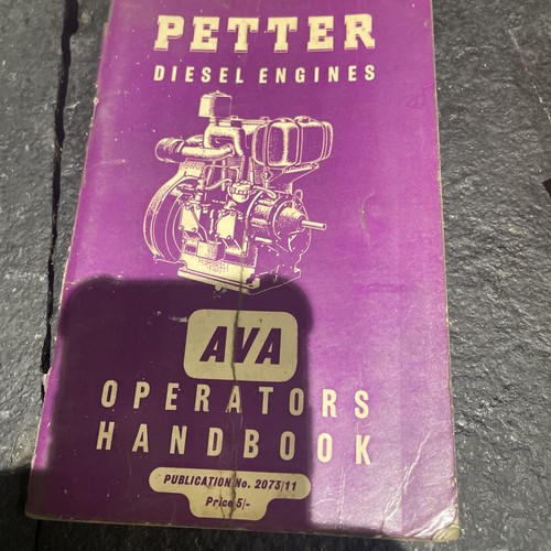 Petter diesel engines ava - petter,