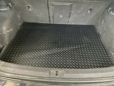 VW Golf MK7 2013-2019 Tailored Black Rubber Boot Mat Boot Liner