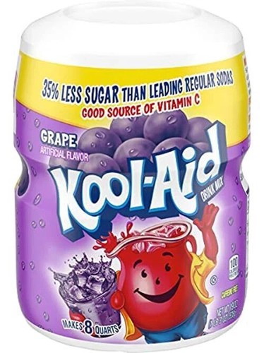 Kool aid grape soft - drink, mix