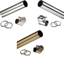 35MM METAL EYELET CURTAIN POLE