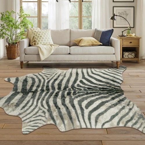 Kinogic zebra rug animal print - zebra,