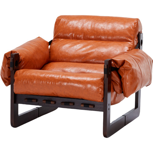Lounge chair leather - leather, sofa
