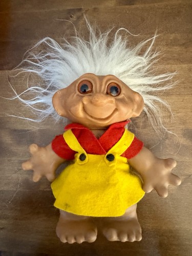 Vintage 1960s dam troll doll - vintage,