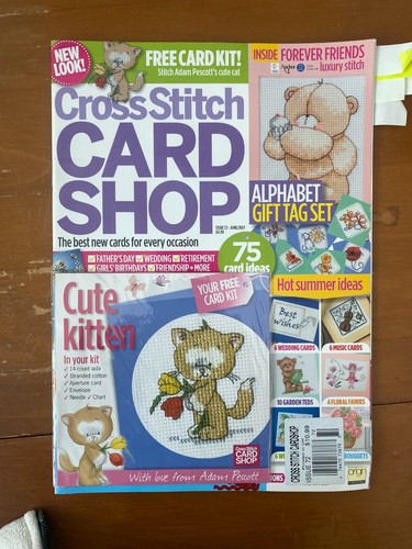 Cross stitch card shop - cross,