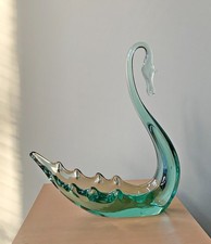 RARER Whitefriars Emerald swan