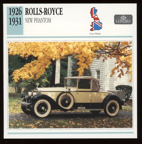 1926 1931 rolls royce new - ,