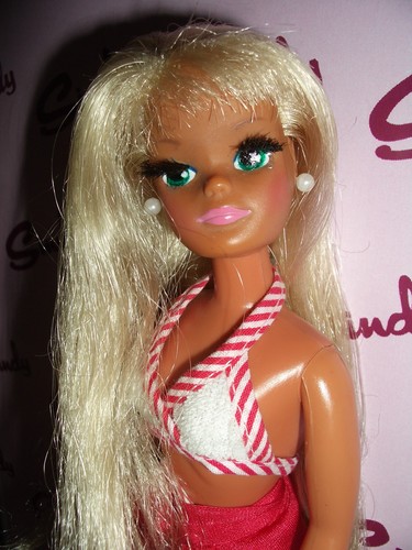 Sindy ooak suntanned vintage - ooak,