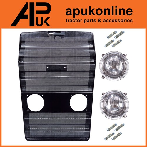 Front grille headlights - front,