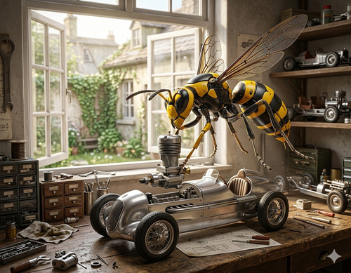 Hornet racing engine 1940 - hornet,