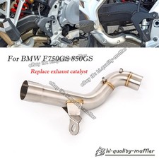 For BMW F750GS 850GS 2018-2025 Exhaust System Mid Link Pipe Replace Catalyst
