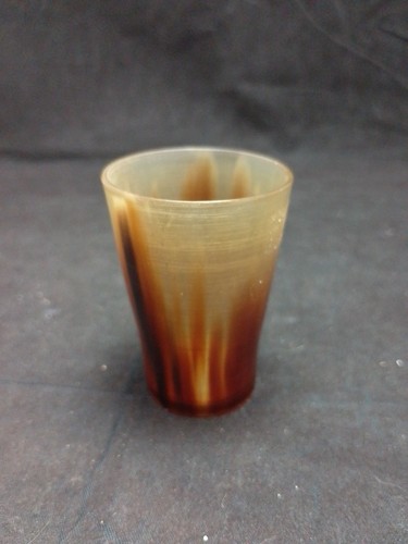 Antique cow horn - antique, cup