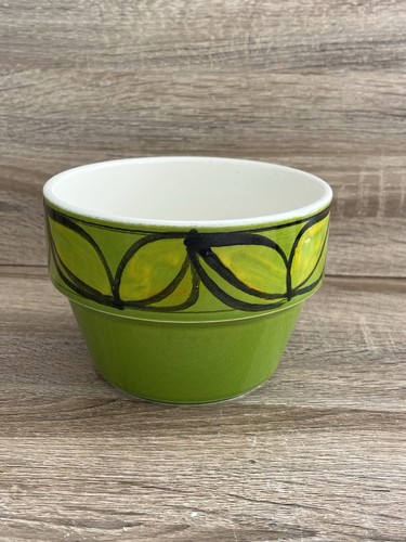 Poole pottery planter - pottery, green