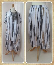 BNWT, LAGENLOOK, WHITE, GREY &