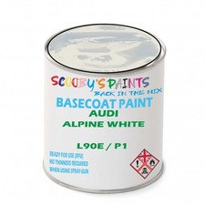 For AUDI ALPINE WHITE Paint