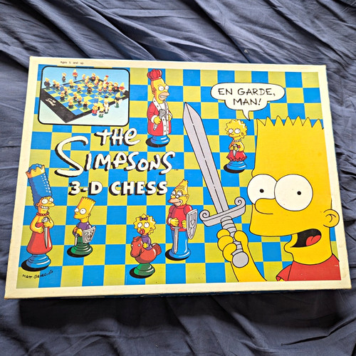 The simpsons chess set - simpsons,