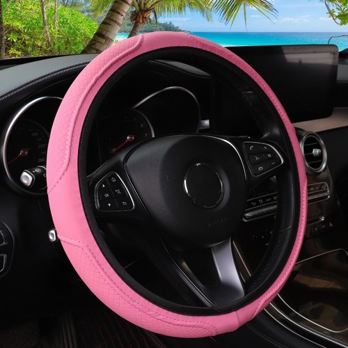 Leather car steering wheel - leather,