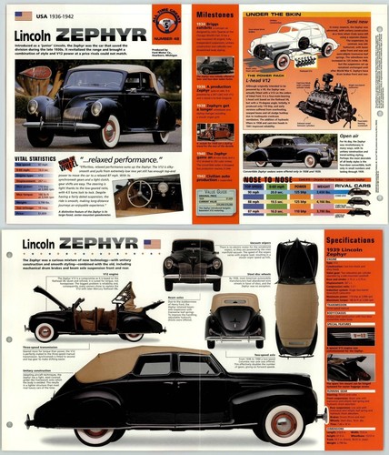 Lincoln zephyr 1936 48 - lincoln,