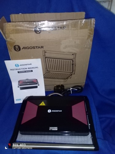 Panini press grill 1000w - grill,
