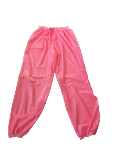 Latex trousers rubber joggers - rubber,