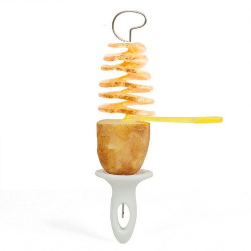 Twisted slice potato - potato, spiral
