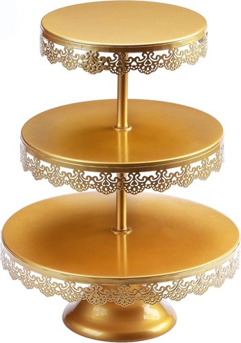 Gold tier round cupcake - 12",