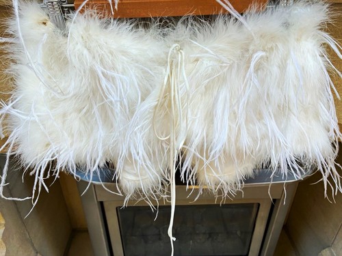 Women ivory feather - feather, bridal