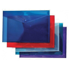 A5 POPPER WALLETS Plastic