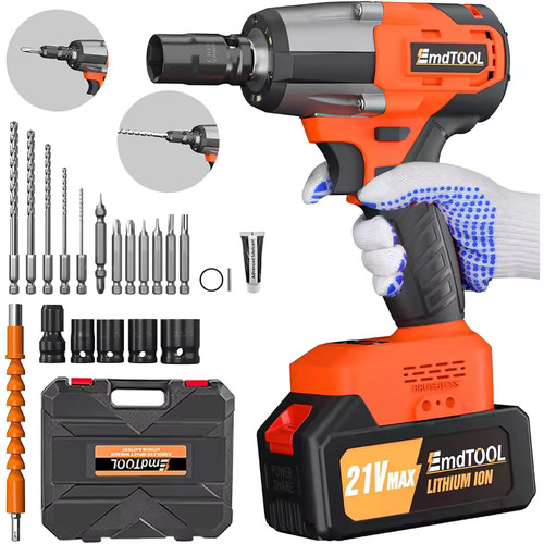 21v brushless cordless impact - 21v,
