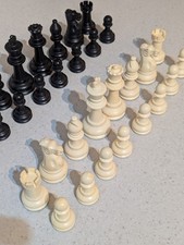 Vintage Large Plastic Chess
