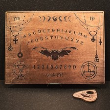 Wooden Ouija Board — Bat