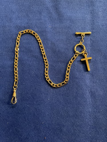 Gold plated single albert