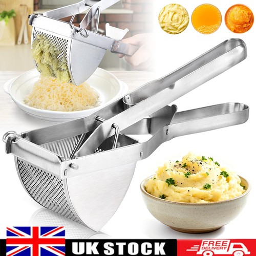 Large stainless steel potato - stainless,