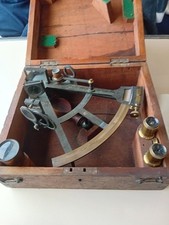 C and E Williams Boxed Sextant