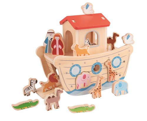 Lelin wooden noah ark - lelin,