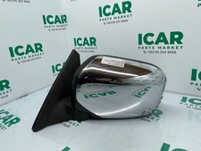 ✅2014 MITSUBISHI L200 LEFT WING MIRROR CHROME 7PIN 7632A695 HEATED POWER FOLD