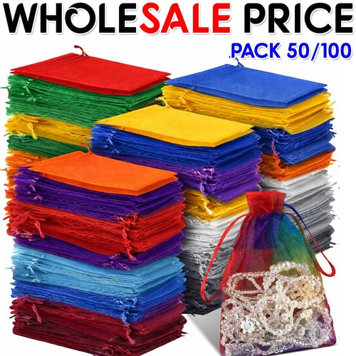 100pcs organza gift - 50-100pcs,