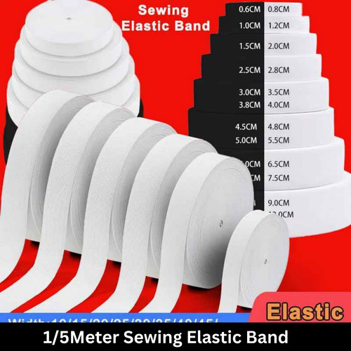 Elastic cord 10mm - cord, 10mm-60mm