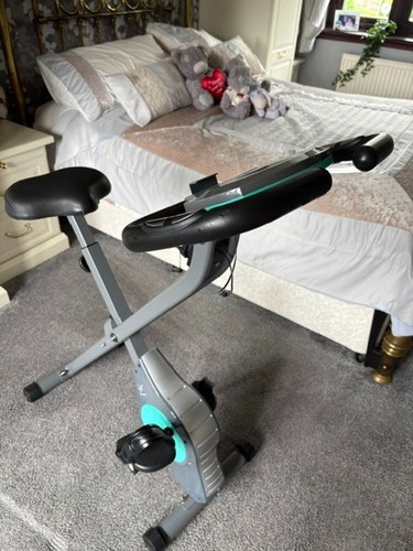 Folding exercise bike used - bike,