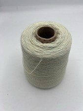 100% British Wool.Cream+hint