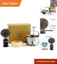 Luxury Badger Bristle Shaving