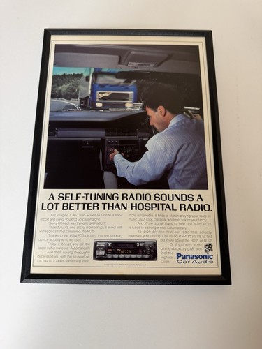 Framed original 1992 panasonic - 1992,