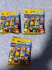 Lego 71009 Minifigures  The Simpsons Series 2, 3x Blind Bags Brand New Sealed