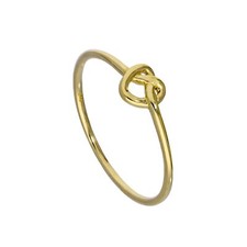 9ct Gold Heart Knot Ring Sizes
