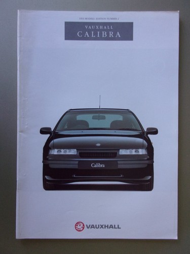 Vauxhall calibra range - vauxhall, orig