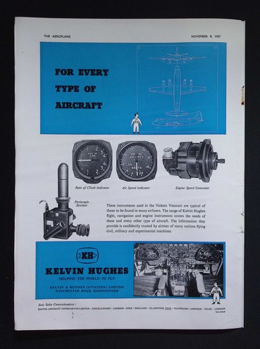 Original 1957 advert kelvin - original,