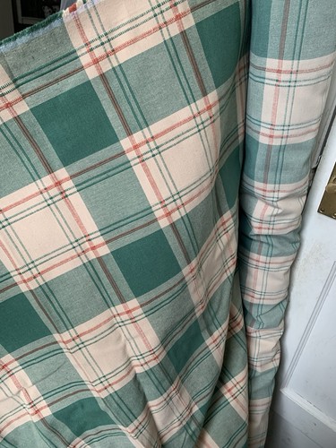 Metres tartan checked fabric - checked,